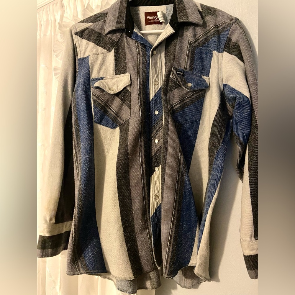 Vintage wrangler button up